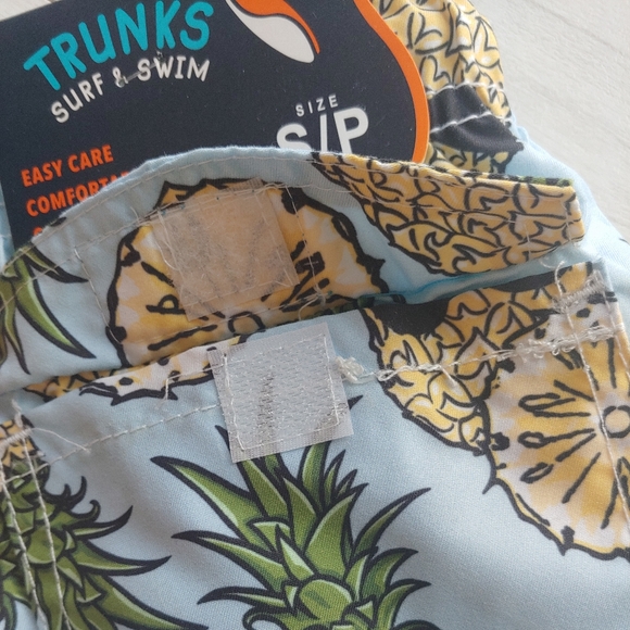 TRUNKS Surf and Swim Co. Pineapple Print Swim Shorts - Picture 5 of 13